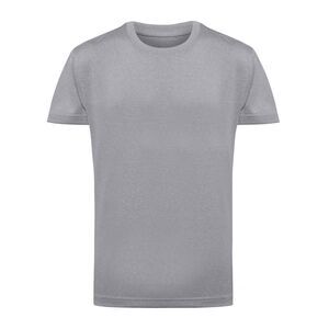 TriDri Unisex Childrens/Kids Performance T-Shirt / Silver Melange